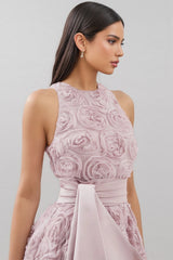 Ethel 3D Floral Sleeveless Midi Dress