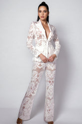 Lian Sequin Lace Blazer Set