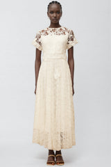 Zephrt White Lace Maxi Dress