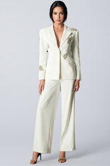 Vena Diamond-Studded Blazer Set