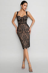 Florian Lace Midi Dress