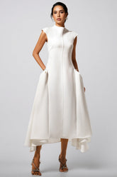 Paulina Choker Sleeveless Maxi Dress