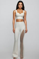 Elio Sleeveless Hollow Out Concatenate Bandage Two Piece Set