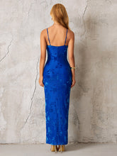 Cut Out Tie Front Zipper Back Maxi Dress