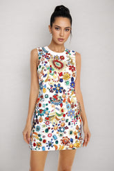 Fionas Diamante Mini Dress