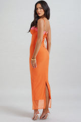 Thalassa Lace Trim Cami Midi Dress