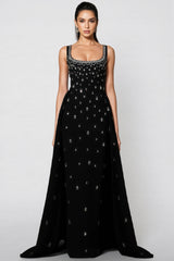 Conjunto Black Diamond Sleeveless Maxi Dress