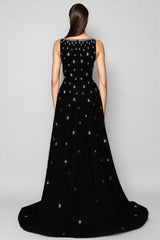 Conjunto Black Diamond Sleeveless Maxi Dress