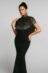 Roger Beaded Sequin Maxi Dress