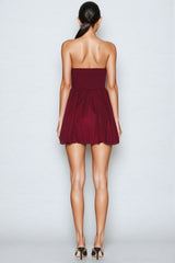 Greer Sheath A Hem Mini Dress
