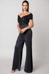 Pinky Strapless Waistless Jumpsuit