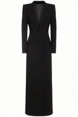 Ismay Simple One Button Suit Plus Jacket