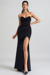 Tessa Wrap Split Maxi Dress
