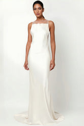 Jabez Fishbone Backless Maxi Dress