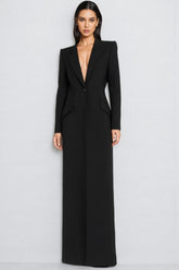 Ismay Simple One Button Suit Plus Jacket