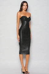 Benja Sheath Wrap Midi Dress