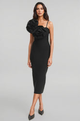 Merritt 3D Floral Midi Dress
