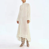 Melody Floral Lace Sheer Maxi Dress