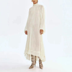 Melody Floral Lace Sheer Maxi Dress