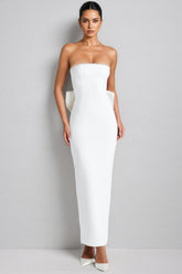 Gerald Plunge Backless Butterfly Maxi Dress