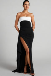 Yestin Backless High Split Maxi Dress