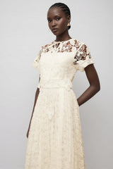 Zephrt White Lace Maxi Dress