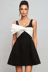 Deirdre Sleeveless Bow Mini Dress