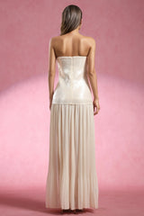 Eyola Sleeveless Sequin Maxi Dress