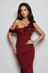 Lcey Sleeveless Ruffled Backless Maxi Dress