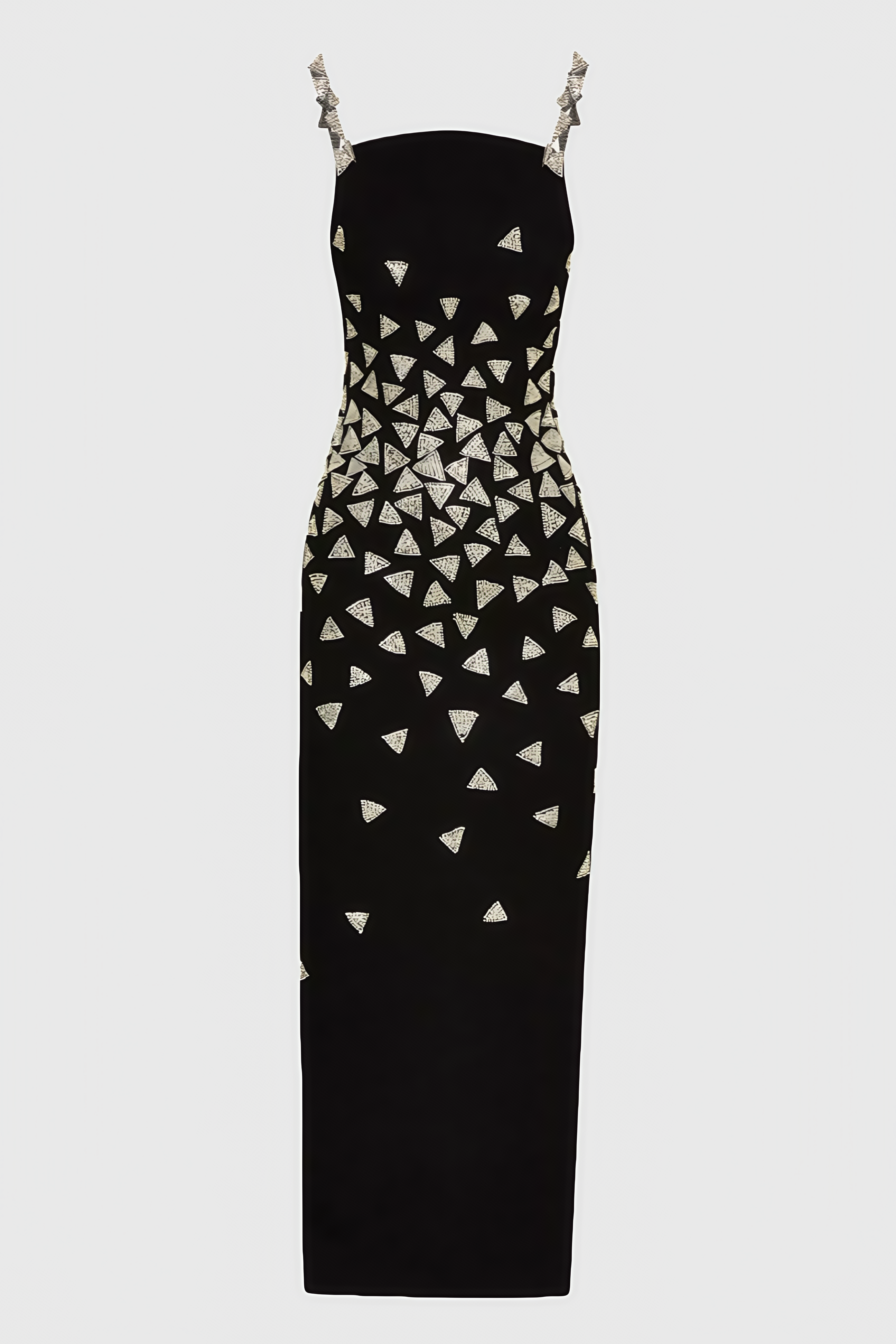 Austin Black Strapless Sequin Maxi Dress
