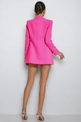 Macie Pink Blazer Set