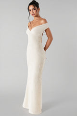 Ilthion White Strappy Backless Maxi Dress