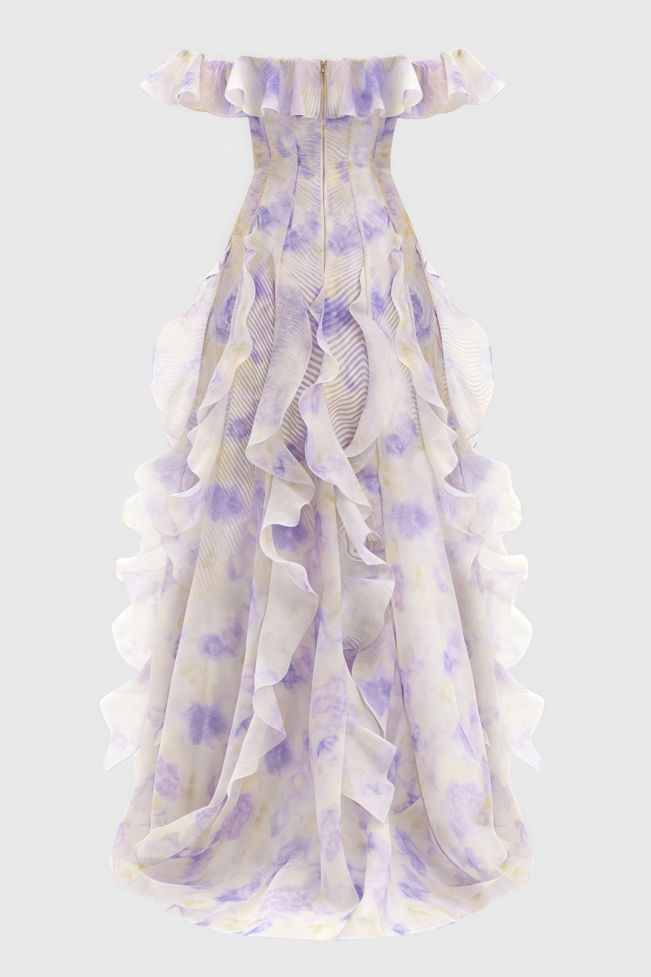 Niko Camisole Ruffled Maxi Dress