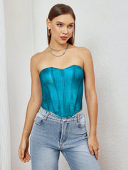 Crisscross Back Tube Top