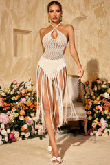 Pyxara Fringe One Piece Swimsuit