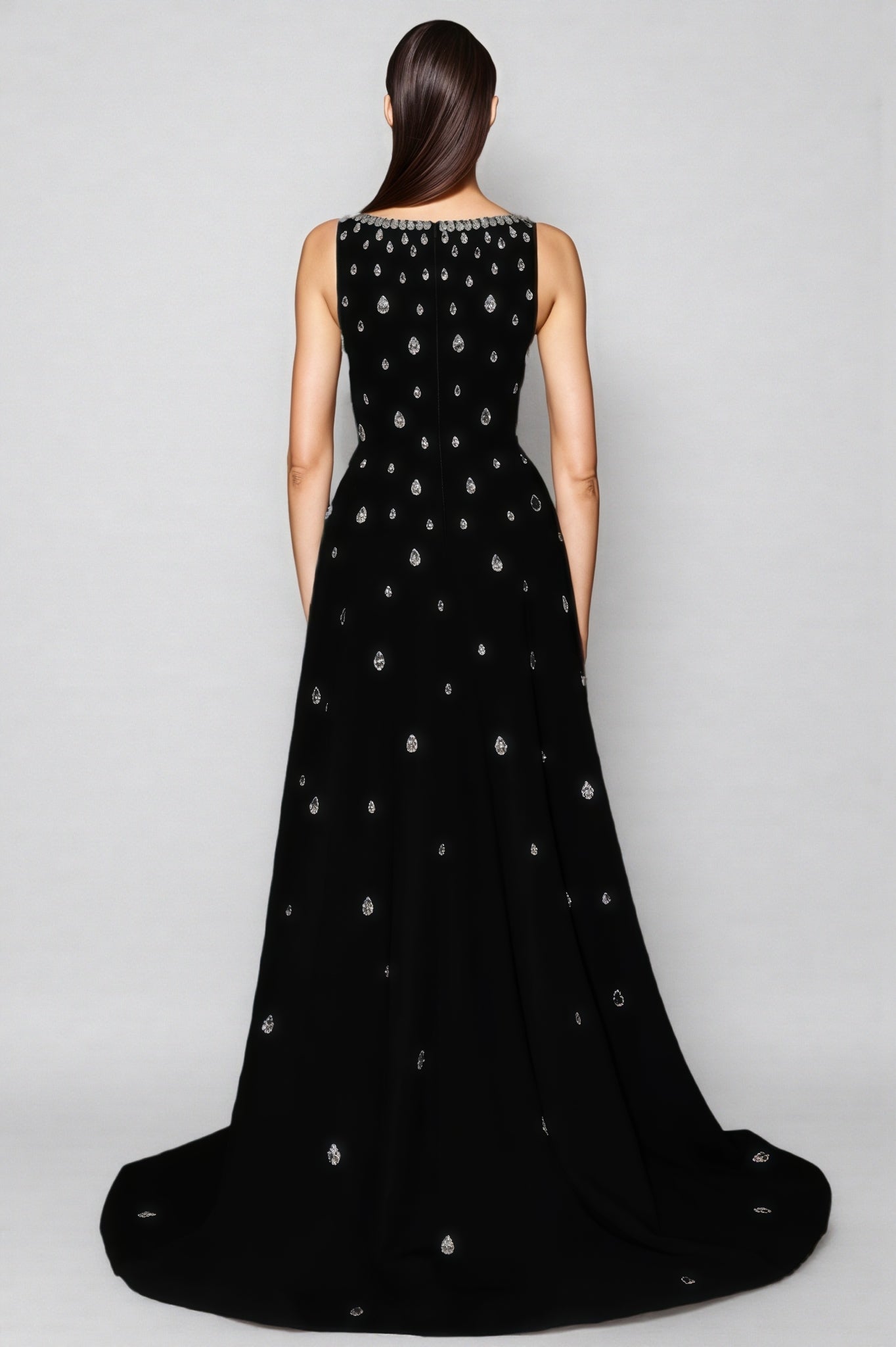 Conjunto Black Diamond Sleeveless Maxi Dress