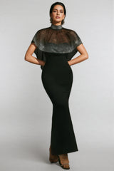 Roger Beaded Sequin Maxi Dress