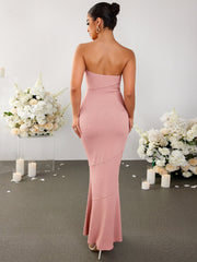 Mermaid Bodycon Maxi Tube Dress