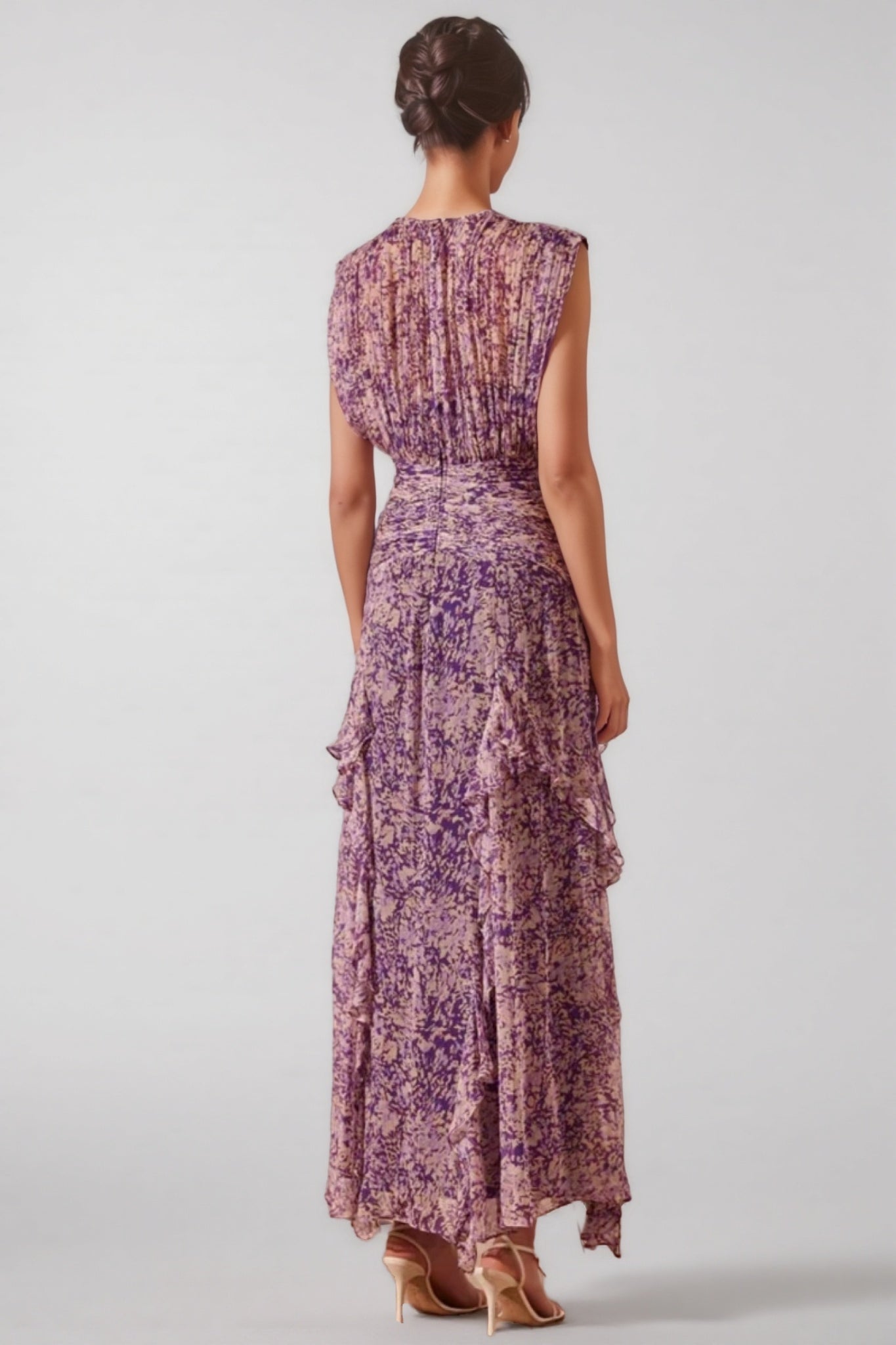 Phaedra Round Neck Sleeveless Maxi Dress