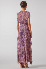 Phaedra Round Neck Sleeveless Maxi Dress