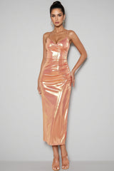 Dashiell Sleeveless V-Neck Slit Maxi Dress