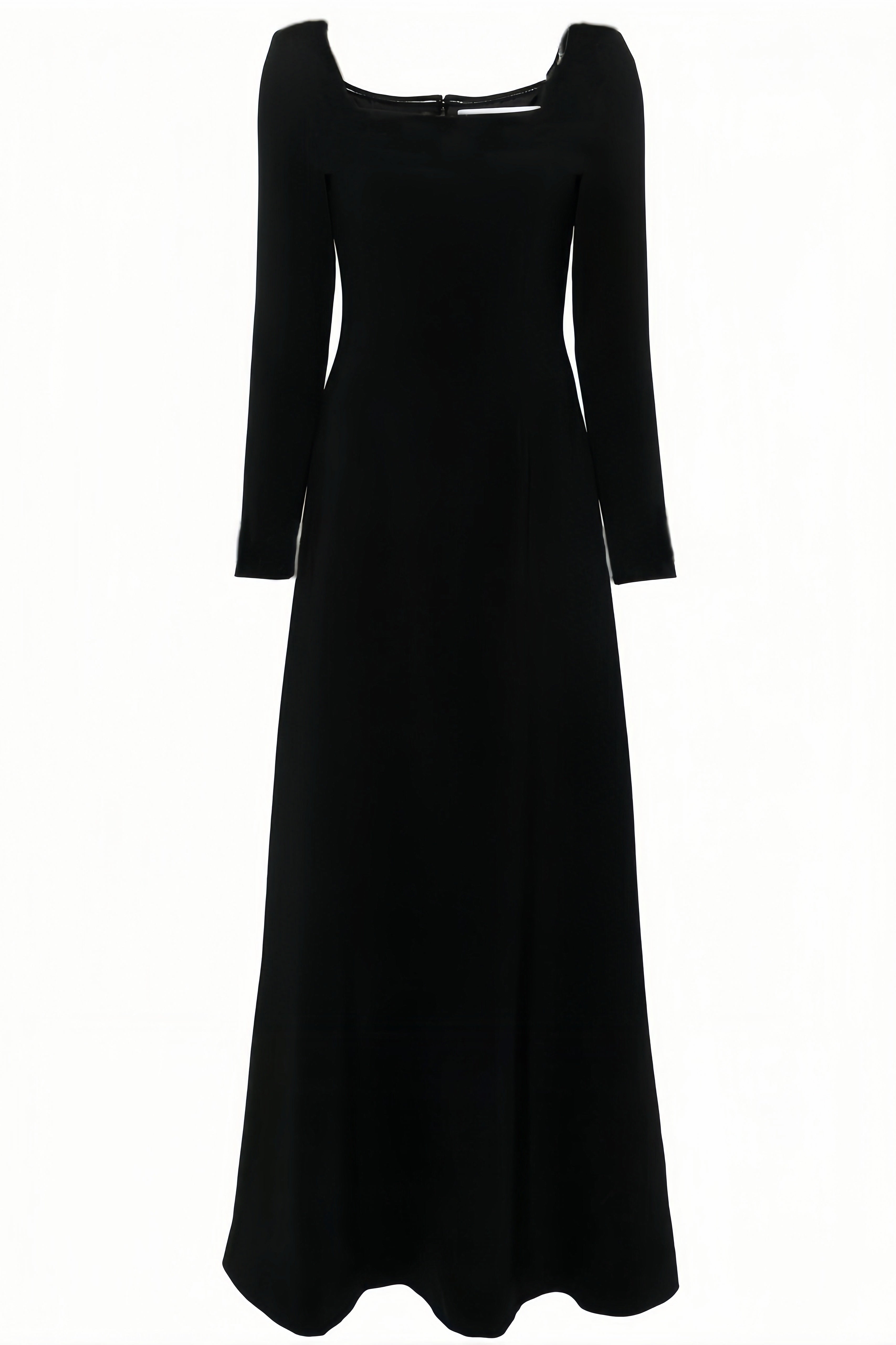 Amai Solid Colour A-line Maxi Dress