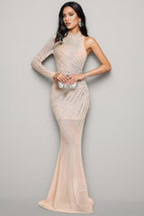 Eviea Crystal Embellished Maxi Dress
