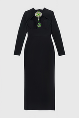 Mart Bandage and Diamond Maxi Dress