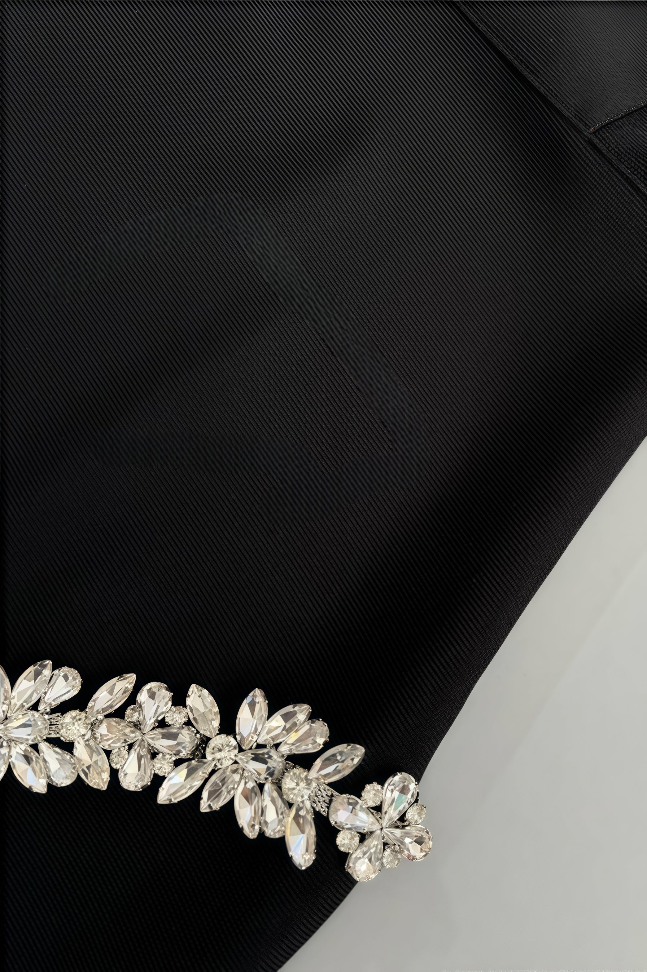 Willd Single Shoulder Studded Slit Maxi Dress