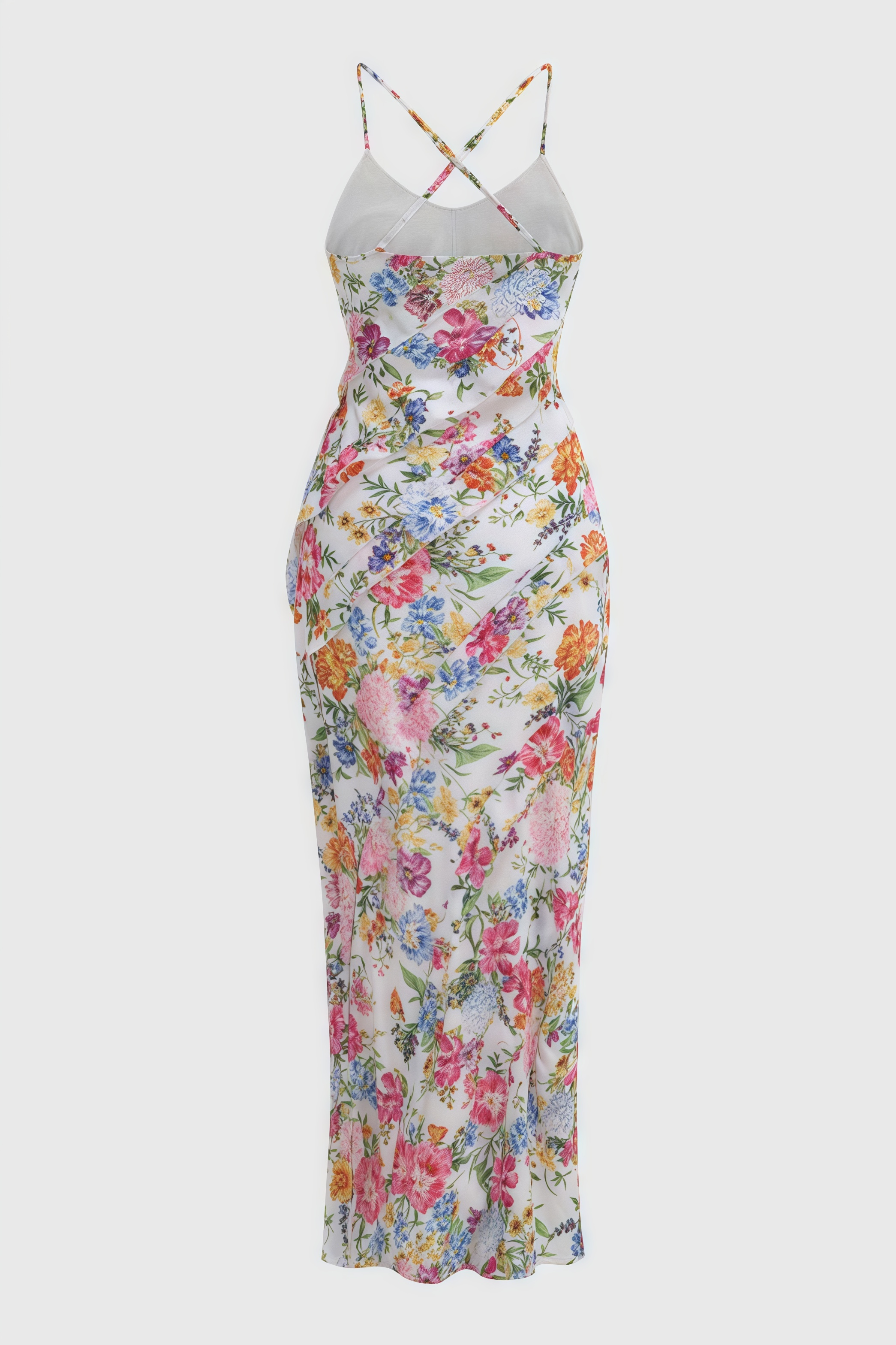 Janelle Floral Halter Maxi Dress