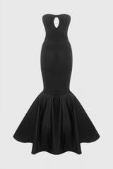 Hagad Bustier Skinny Fishtail Maxi Dress