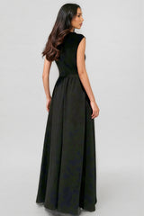 Susand Sleeveless Patchwork Maxi Dress