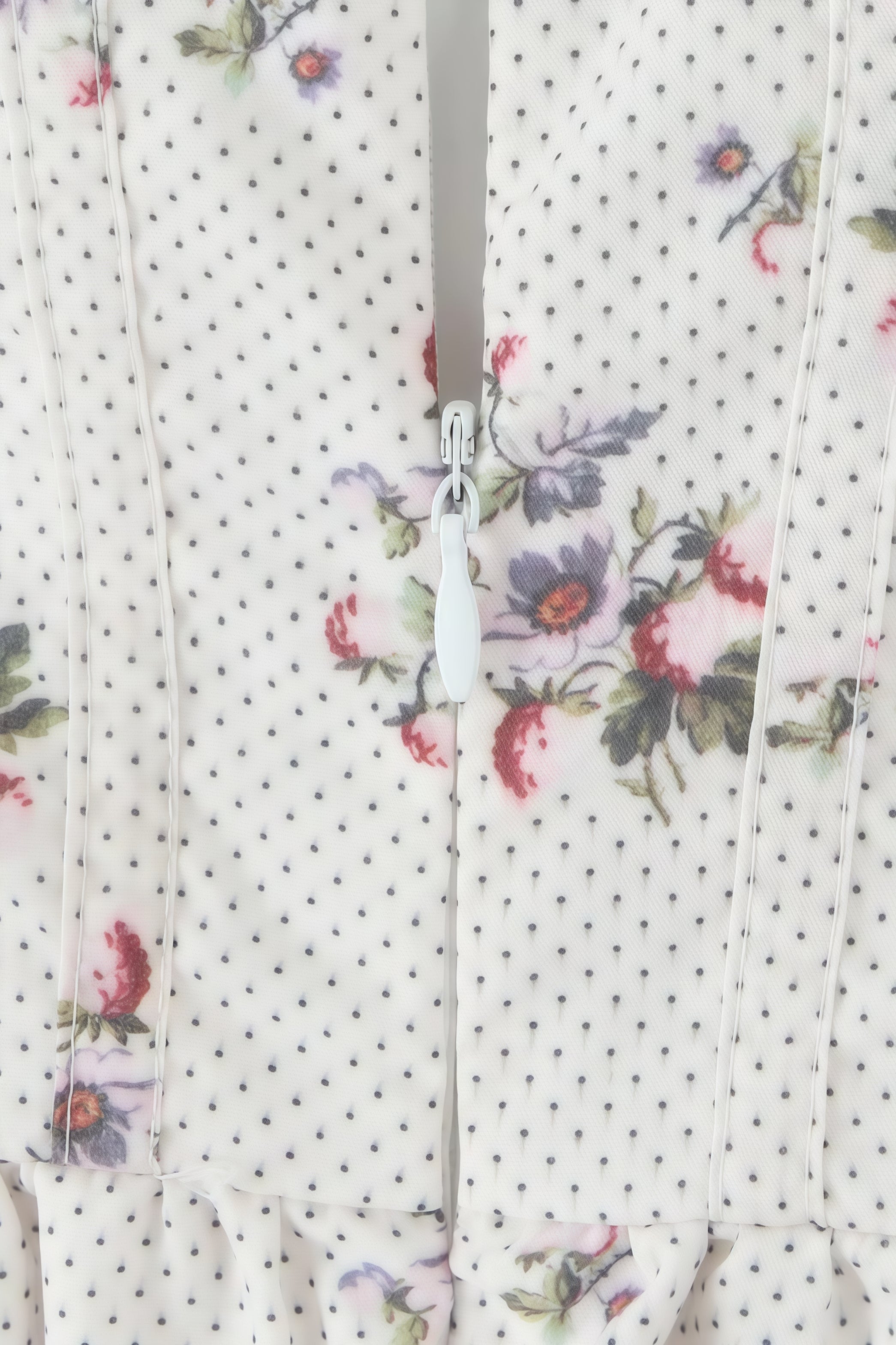 Zinnia Floral Print Stretch Cotton Halter Neck Midi Dress