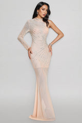 Eviea Crystal Embellished Maxi Dress